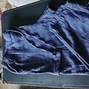 Old Navy Linen Drawstring Cargo Crop